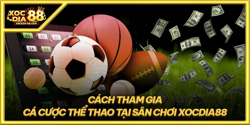 Cách tham gia cá cược thể thao tại sân chơi XOCDIA88