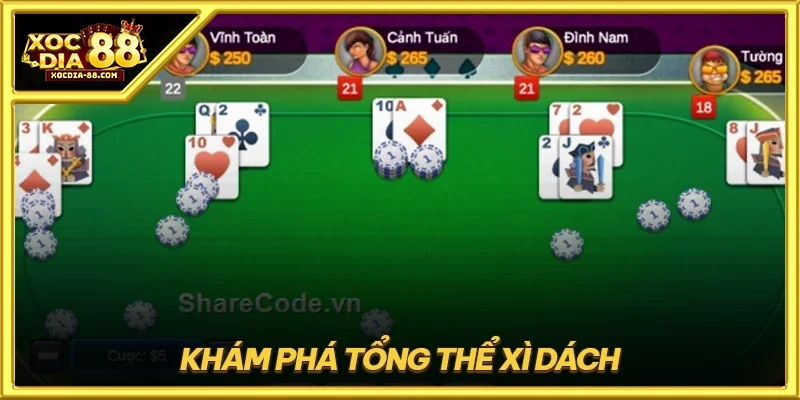 Khám phá tổng thể Xì Dách